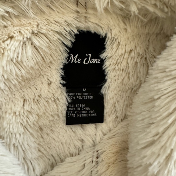 Me Jane Faux Suede & Fur Jacket Size M - Picture 3 of 7